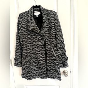 BCBGeneration tweed coat sz m